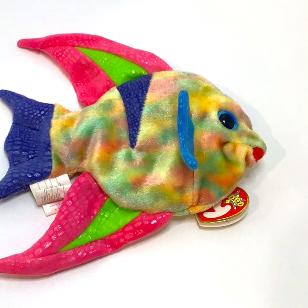 💚 TY “Aruba” 2000 Beanie Baby Fish - NWT - Picture 10 of 11